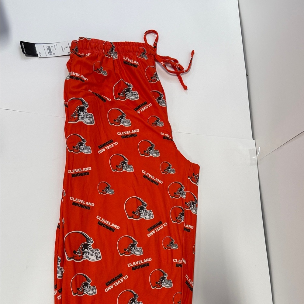 Cleveland Browns Red Pajama Pants XL